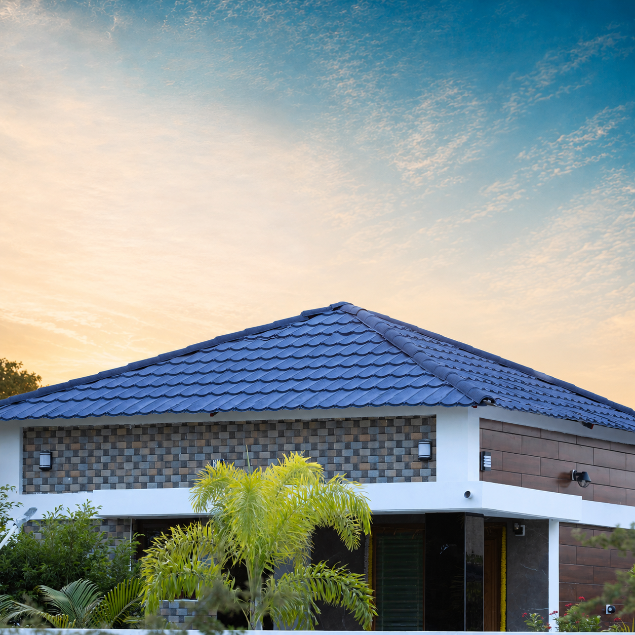 ROOFi villa with premium roofing